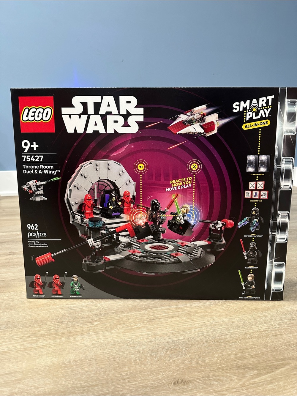 Lego Star Wars Throne Room Duel & A-Wing Playset - Black, Red, Gray, Purple